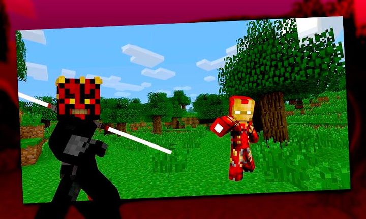 Superheroes Mod for Minecraft screenshot image 4_Popularmodapk.com