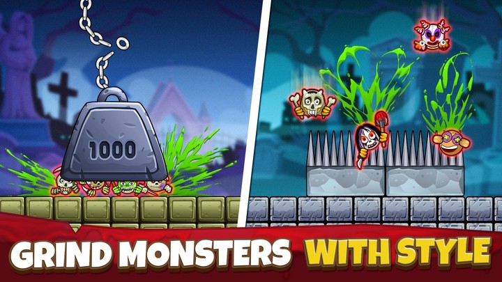 Crush the Monsters：Cannon Game screenshot image 5_Popularmodapk.com