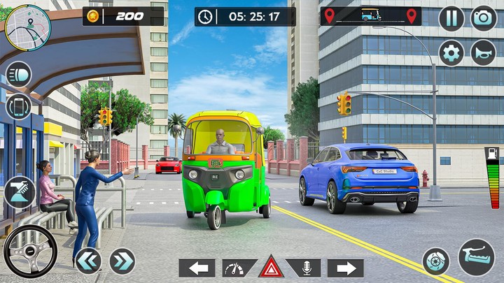 Tuk Tuk Rickshaw Games 2023 screenshot image 3_Popularmodapk.com