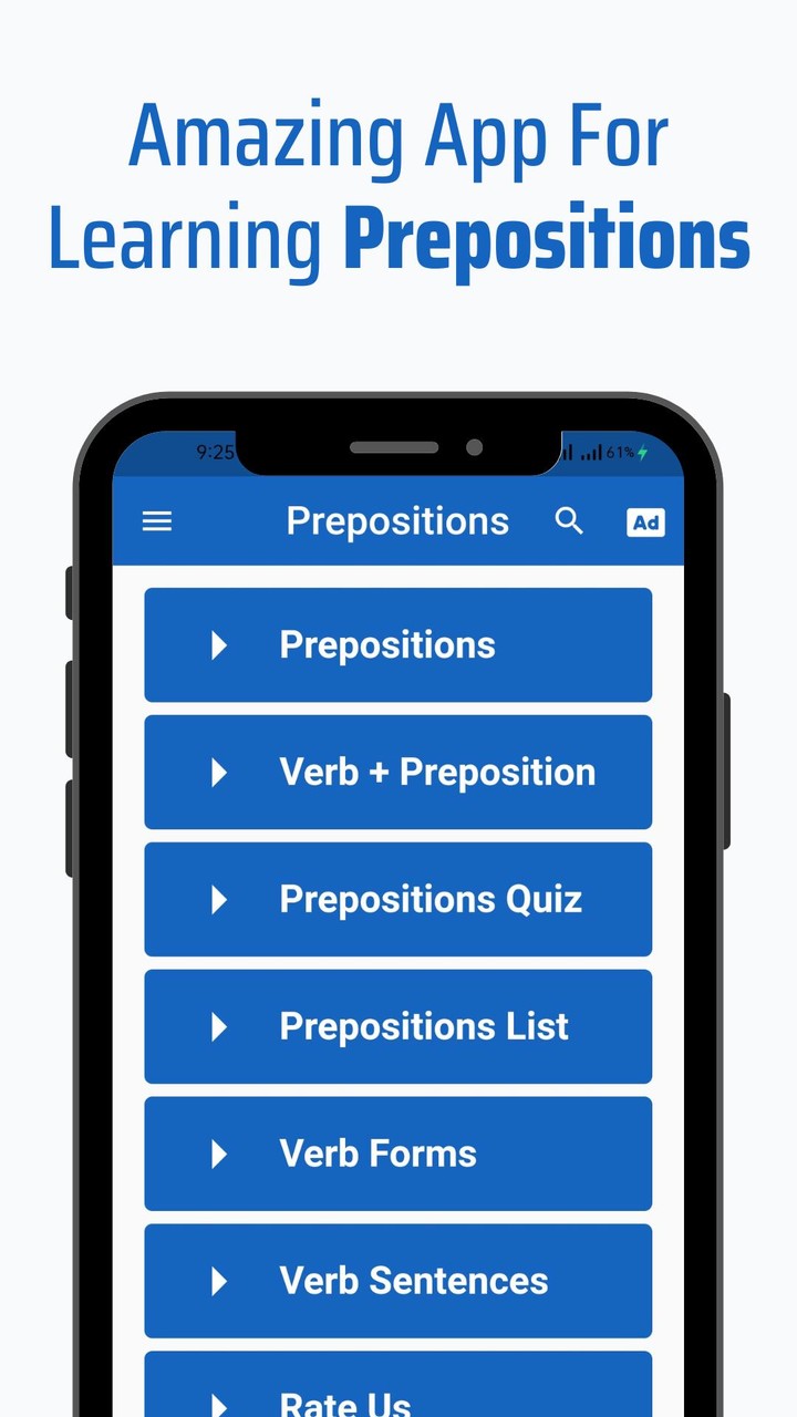 English Prepositions screenshot image 1_Popularmodapk.com