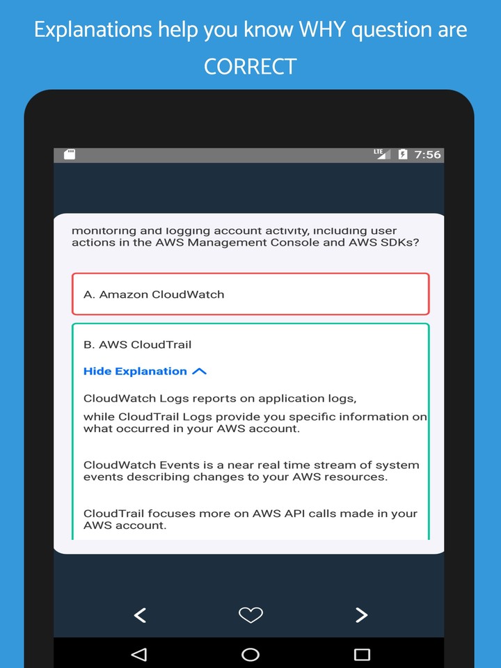 AWS Cloud Practitioner 2022 screenshot image 7_Popularmodapk.com