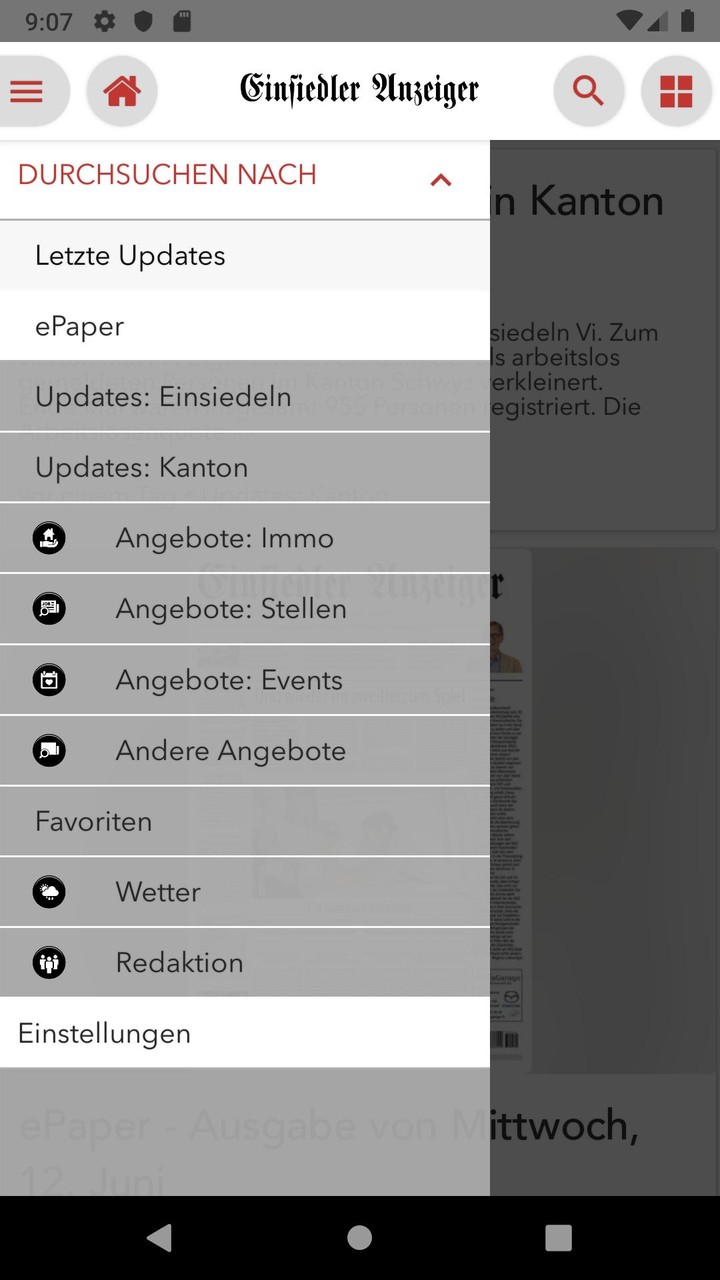 Einsiedler Anzeiger screenshot image 6_Popularmodapk.com