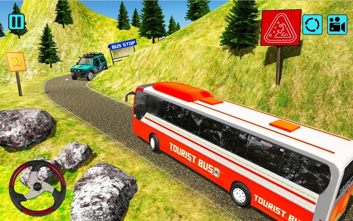 Offroad Coach Bus Simulator screenshot image 2_Popularmodapk.com
