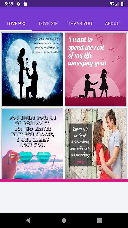 Romantic Love GIF screenshot image 3_Popularmodapk.com