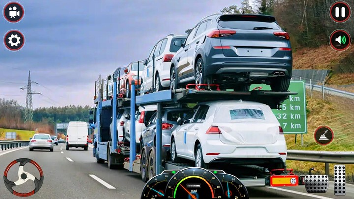 US Car Transport Cargo Trailer screenshot image 5_Popularmodapk.com