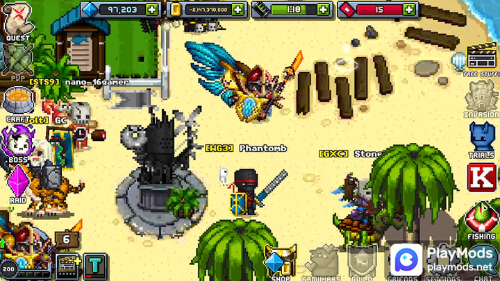 Bit Heroes Quest: Pixel RPG<span>(Unlimited currencies)</span> screenshot image 4_Popularmodapk.com