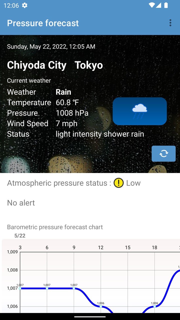 Barometric pressure forecast screenshot image 3_Popularmodapk.com