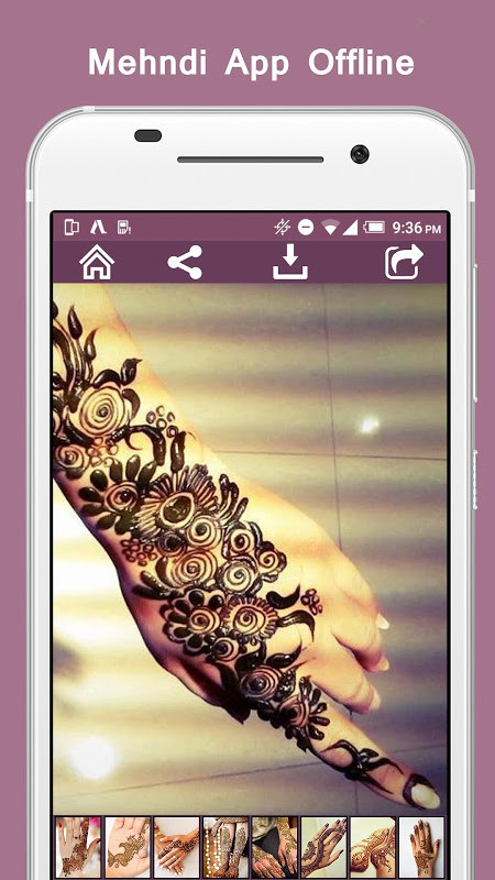 Mehndi App Offline screenshot image 4_Popularmodapk.com