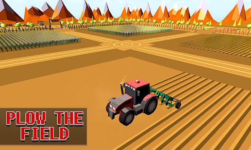 Blocky Plow Farming Harvester<span>(Unlimited money)</span> screenshot image 4_Popularmodapk.com