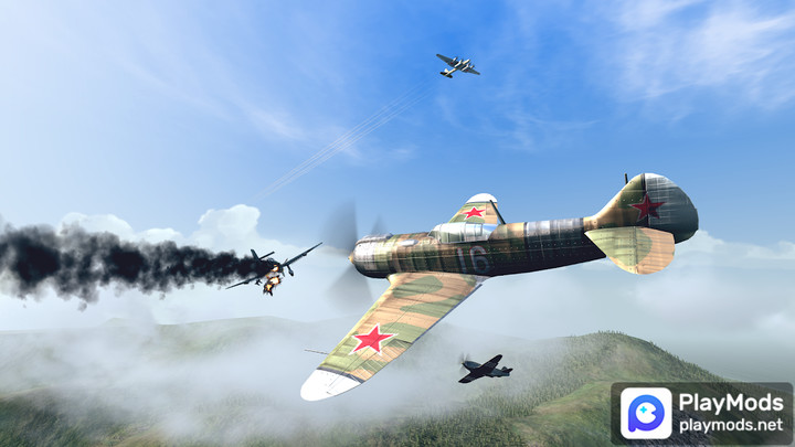 Warplanes: WW2 Dogfight<span>(Unlimited Money)</span> screenshot image 5_Popularmodapk.com