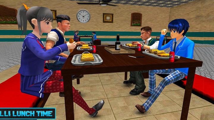 Virtual High School Life Sim screenshot image 4_Popularmodapk.com