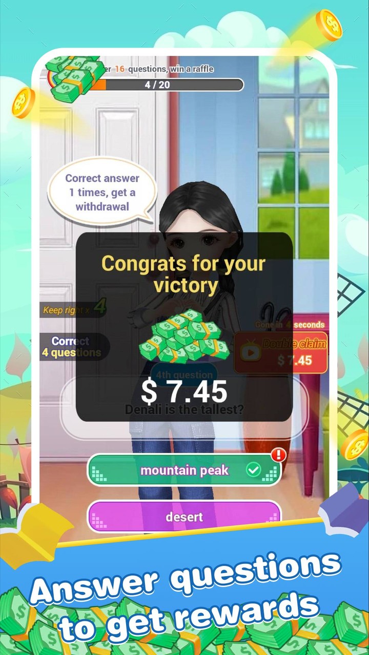 Millionaire-Quiz to Win screenshot image 3_Popularmodapk.com