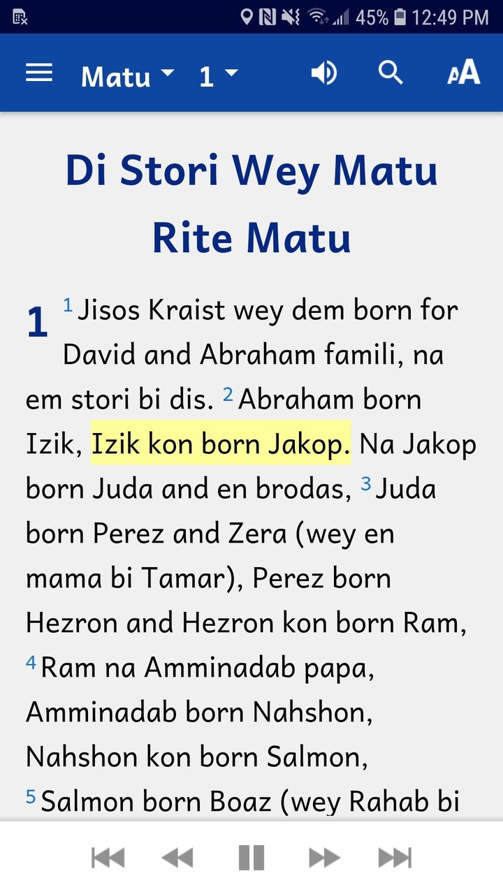 Nigerian Pidgin Bible screenshot image 2_Popularmodapk.com