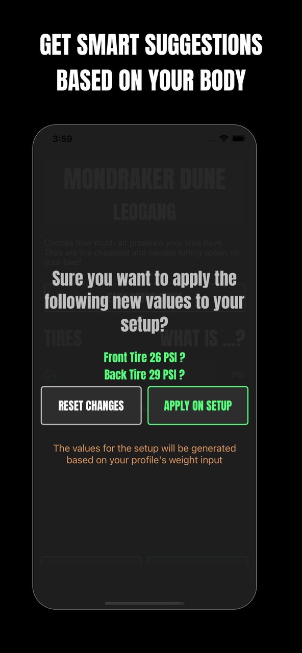 SAGLY - MTB Suspension setup screenshot image 4_Popularmodapk.com