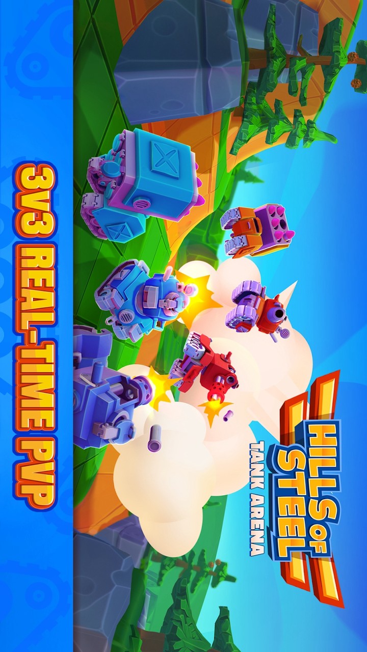 Hills of Steel: Tank Arena(MOD) screenshot image 10_Popularmodapk.com