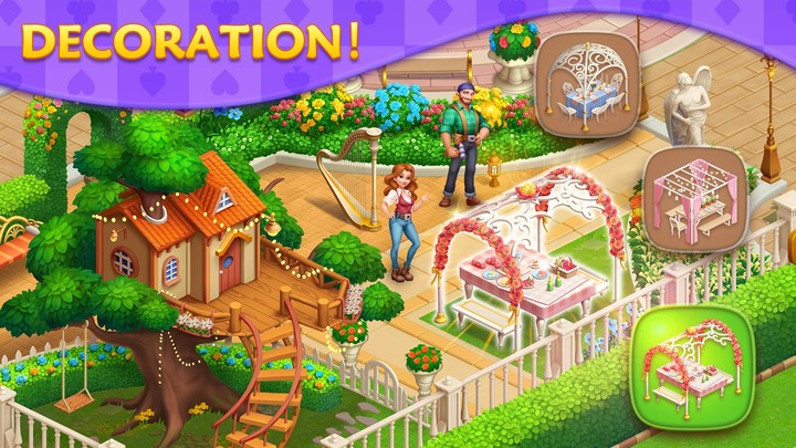 Solitaire Castle Story：Design screenshot image 4_Popularmodapk.com