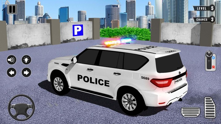 Police Car Games Parking 3D screenshot image 1_Popularmodapk.com
