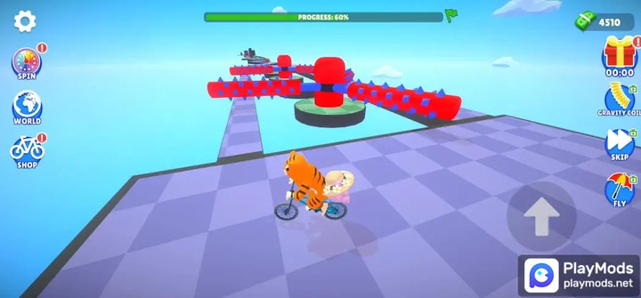 Parkour Master: Bike Challenge<span>(speed change)</span> screenshot image 2_Popularmodapk.com