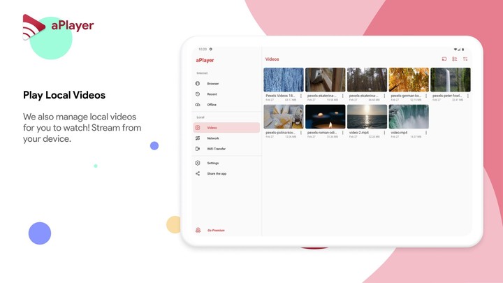 aPlayer - Video Play, Web Cast screenshot image 17_Popularmodapk.com