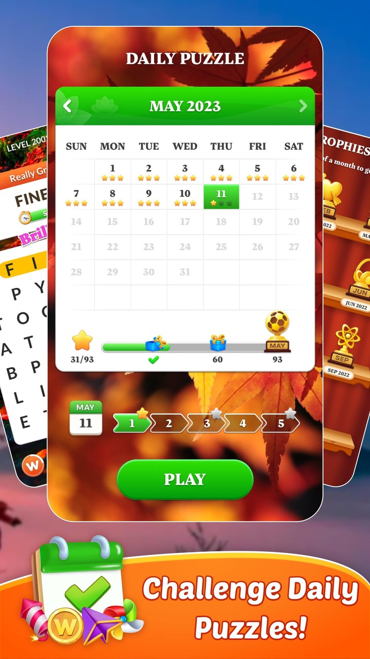 Word Search Pop - Free Fun Find & Link Brain Games screenshot image 3_Popularmodapk.com