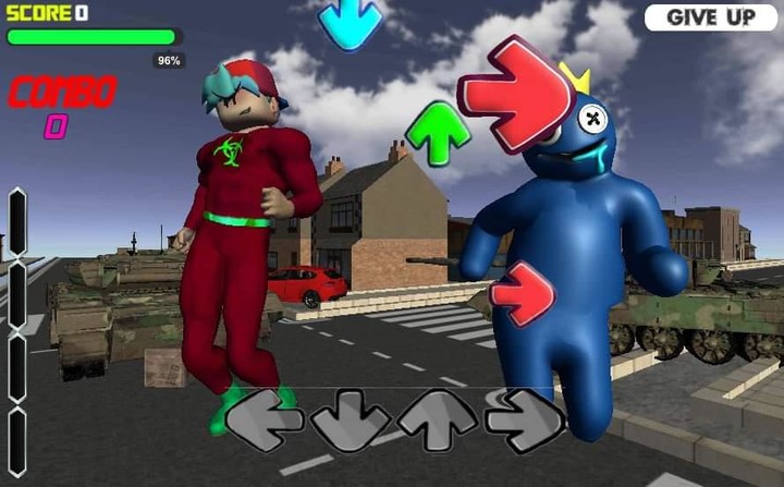 FNF Obunga Rope Hero V Rainbow screenshot image 4_Popularmodapk.com