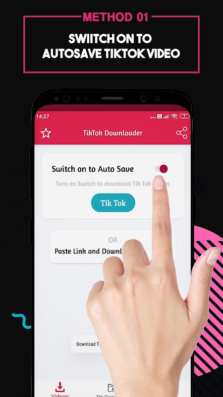Video Downloader for TikTok - No Watermark screenshot image 3_Popularmodapk.com