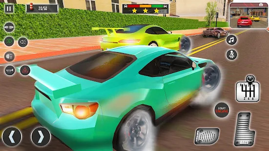Car Driving School Simulator 2021: New Car Games<span>(Large gold coins)</span> screenshot image 10_Popularmodapk.com