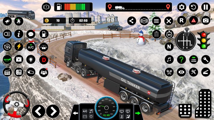 Oil Truck Games: Driving Games screenshot image 2_Popularmodapk.com
