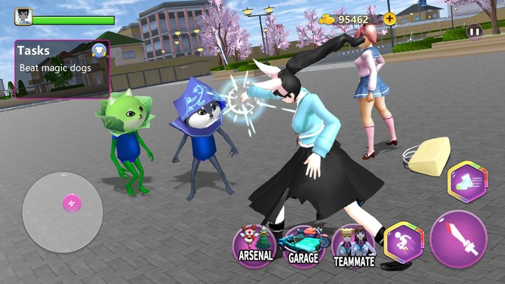 Sakura Anime School Girls 3D screenshot image 5_Popularmodapk.com