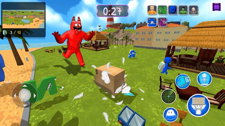 Garten Rainbow: Monster Island screenshot image 3_Popularmodapk.com