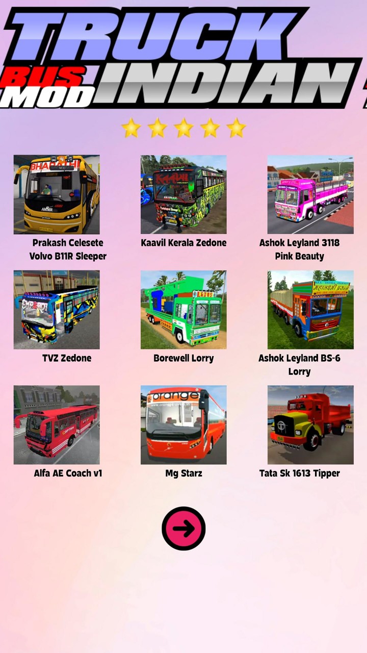 Bus Mod Truck Indian screenshot image 3_Popularmodapk.com