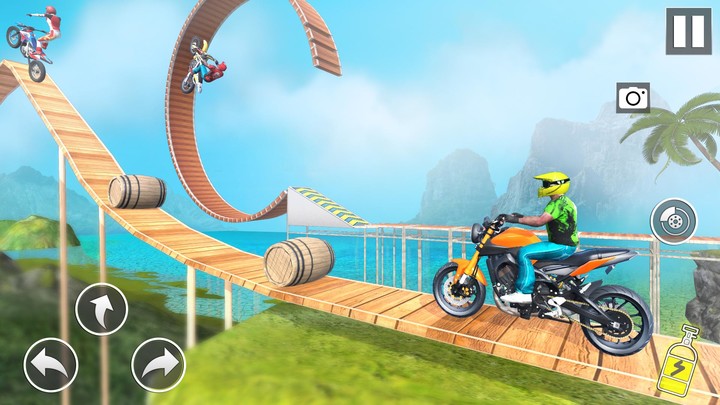 Bike Stunt Ramp Game Bike Jump screenshot image 4_Popularmodapk.com