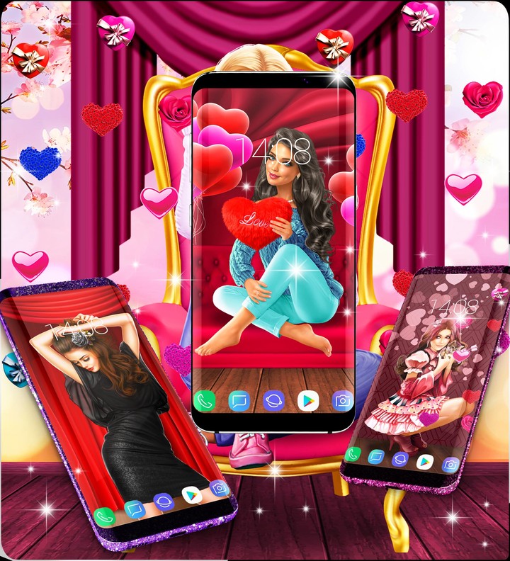 Live wallpaper girls screenshot image 19_Popularmodapk.com