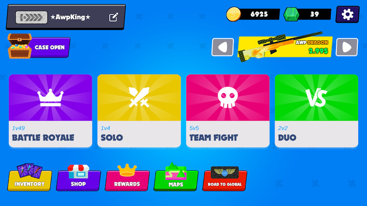 AWP Strike<span>(Unlimited Money)</span> screenshot image 1_Popularmodapk.com