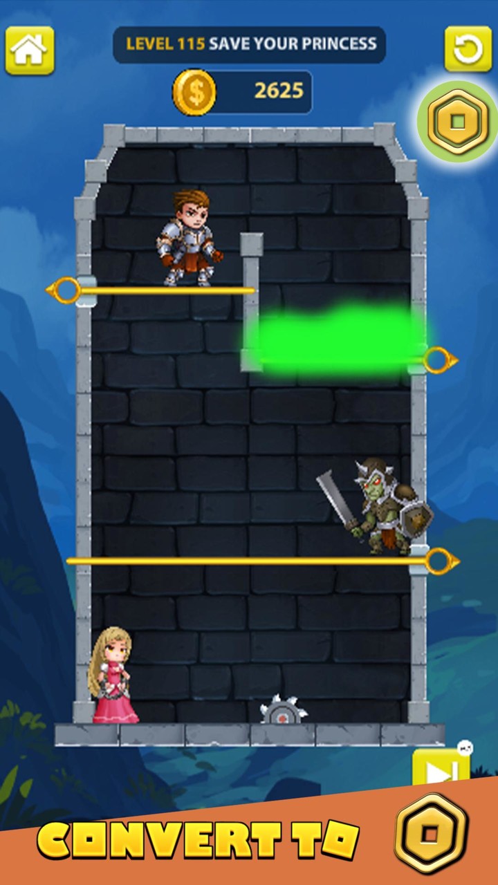 Robux Hero's Puzzle Quest screenshot image 2_Popularmodapk.com