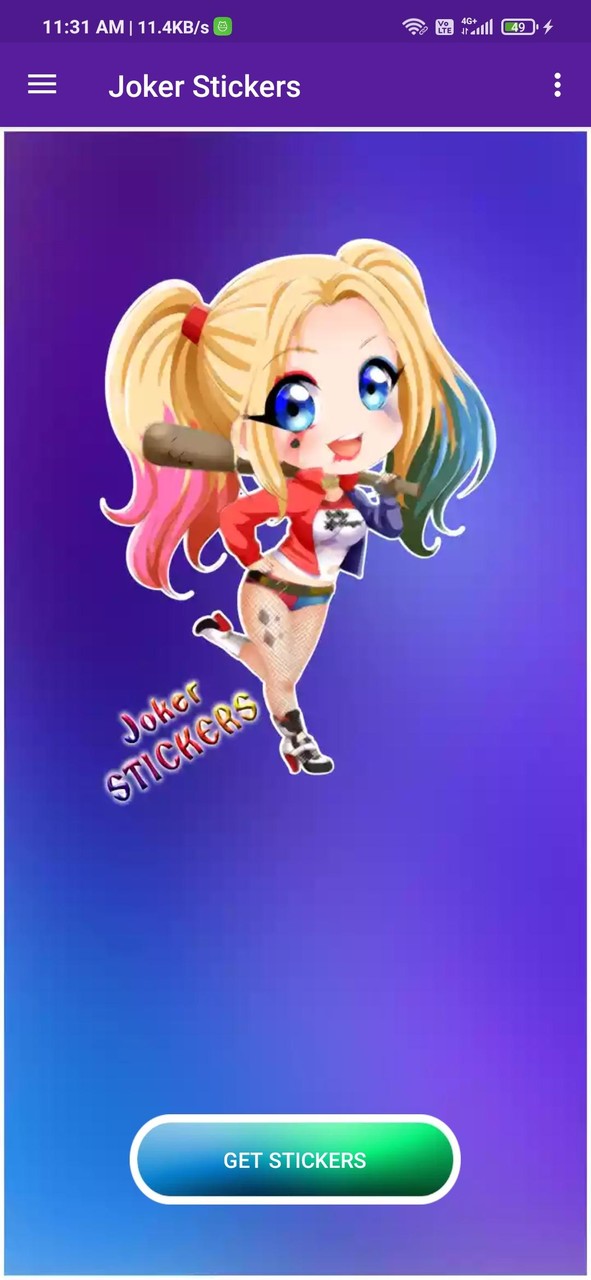 Joker Stickers -WAStickersApp screenshot image 1_Popularmodapk.com