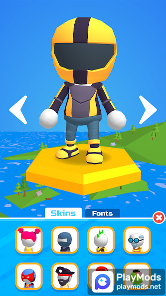 Do Not Fall .io<span>(No ads)</span> screenshot image 3_Popularmodapk.com