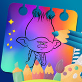 Trolls World Tour Coloring1.0_Popularmodapk.com
