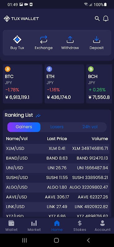 TUX Wallet screenshot image 1_Popularmodapk.com