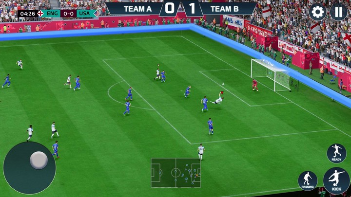 Real League Soccer Offline screenshot image 1_Popularmodapk.com