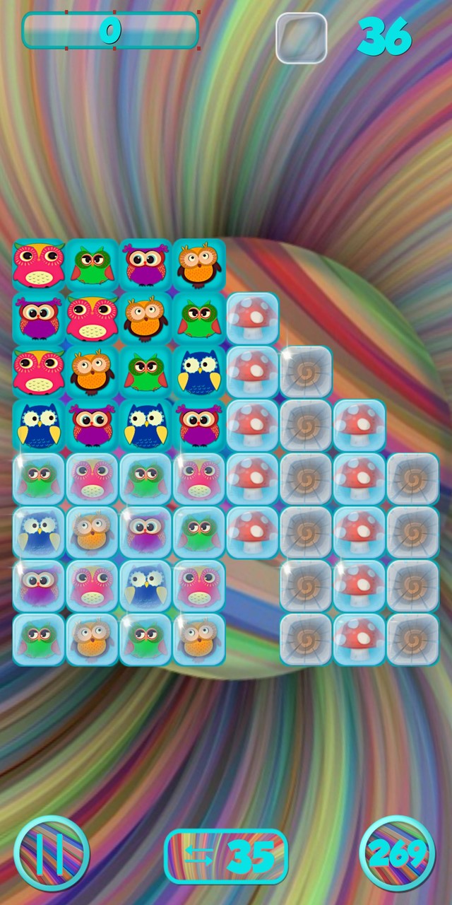 Crazy Owls Puzzle screenshot image 3_Popularmodapk.com