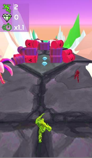 Purple Hills Run screenshot image 2_Popularmodapk.com