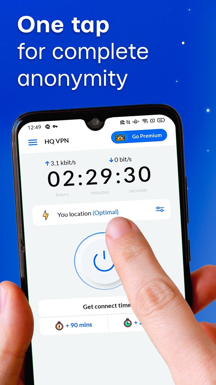 HQ VPN - High Quality VPN screenshot image 6_Popularmodapk.com