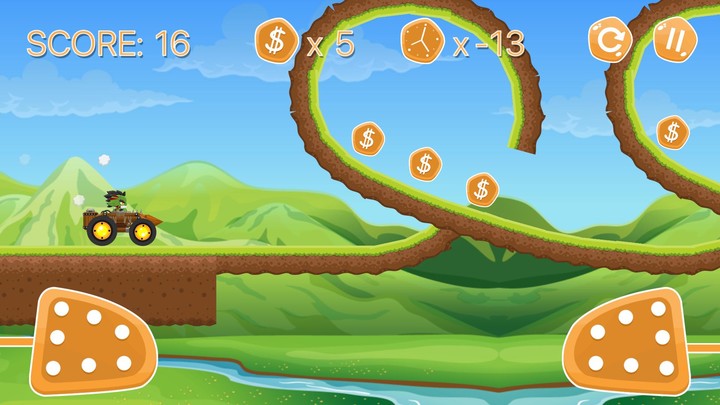 Peak Rush Racing screenshot image 3_Popularmodapk.com