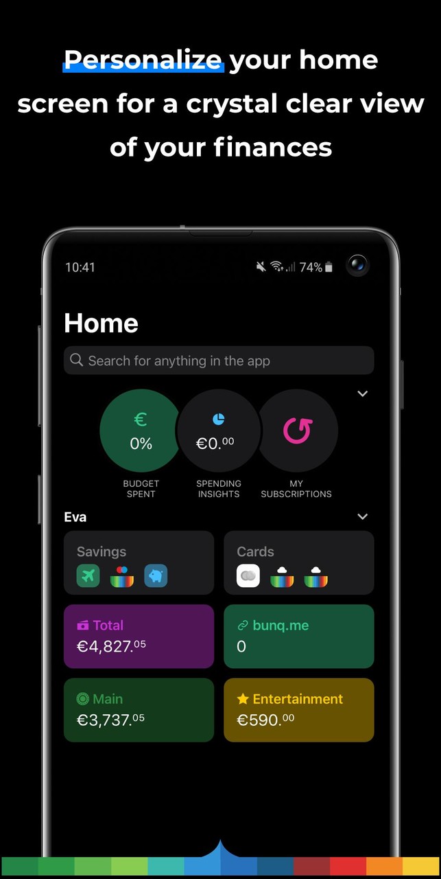 bunq - bank of The Free screenshot image 2_Popularmodapk.com