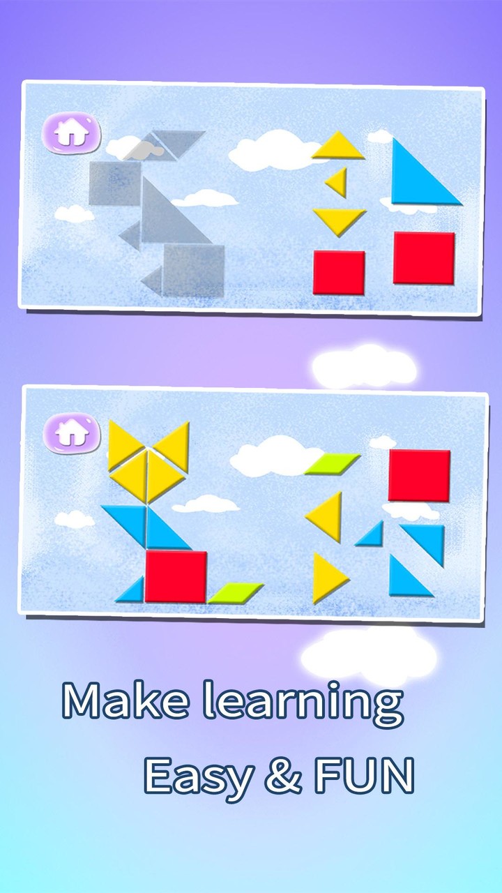 بچے شکلیں سیکھتے ہیں۔ screenshot image 4_Popularmodapk.com