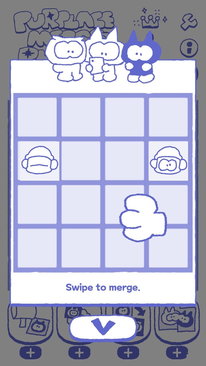 PURPLACE Merge Puzzle screenshot image 2_Popularmodapk.com