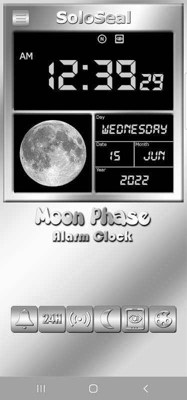 Moon Phase Alarm Clock screenshot image 22_Popularmodapk.com