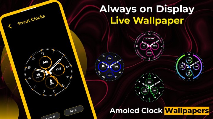Neon Watch-Always on Display screenshot image 8_Popularmodapk.com