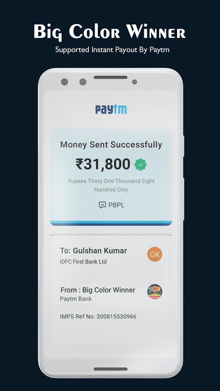 Big Color Winner screenshot image 2_Popularmodapk.com